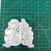Omul de zăpadă de Crăciun O familie de trei stil de design Scrapbooking Craft Die 3D DIY Festival Card Making