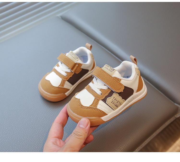 Autumn new breathable toddler shoes girl baby soft-soled baby shoes male non-slip and wear-resistant classmates