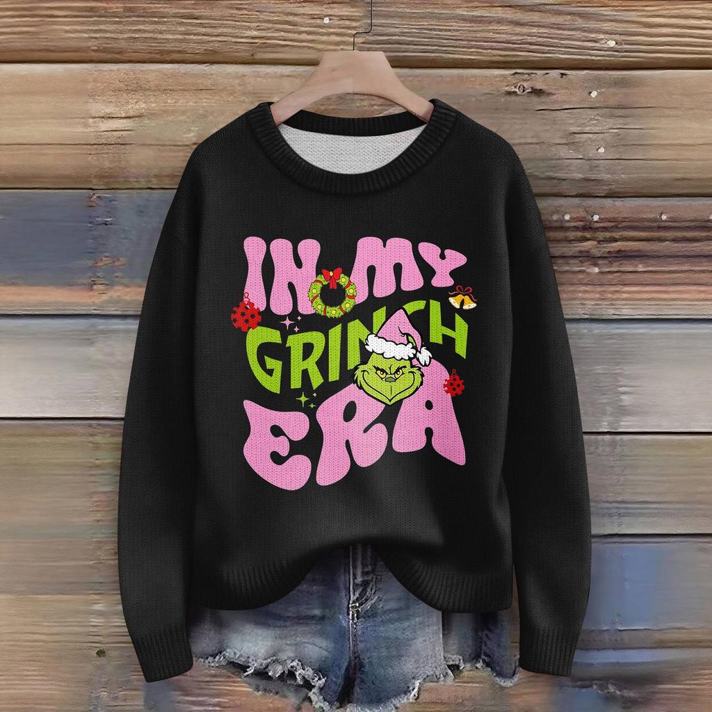 Women's Fashion Casual Long Sleeve Neck Sweater Pullover Top