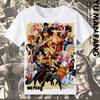 ONE PIECE T-shirt Luffy Sauron Printed Clothes Anime Peripheral Short Sleeve T-Shirt Loose Tide Comfortable Y2K