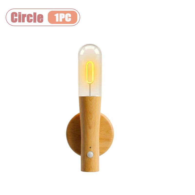 Xiaomi 1-5PCS Motion Sensor Night Light Wall Lamp USB Rechargeable for Stairway Corridor Patio Outdoor Emergency Decoration