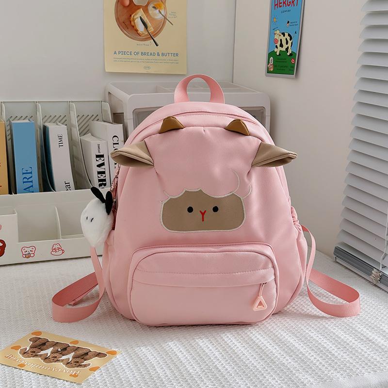 New Fashion Leisure Cute Lambs Traveling Out of The Street Advanced Sense Girls' Light Out of The Street Schoolbags Backpacks and Backpacks.