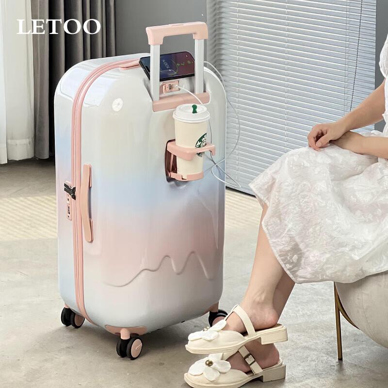 LETOO Gradient Hardshell Suitcase