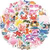 50 Cartoon Summer Tide Graffiti Stickers Personalized Decorative Guitar Notebook Suitcase DIY Waterproof