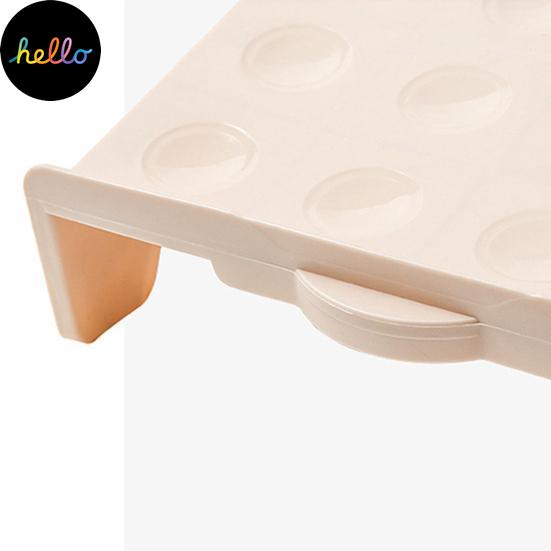 Praktischer Schuh-Organizer, einzigartiges Design, verformungssicheres, wasserdichtes Schuhregal mit zwei Regalen