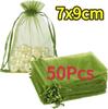 50 Unidades Bolsas de Malla para Protección de Frutas Uvas Fresa Planta Bolsa para Invernadero de Hortalizas Control de Plagas Bolsas de Malla Anti-Pájaros Herramienta de Jardín