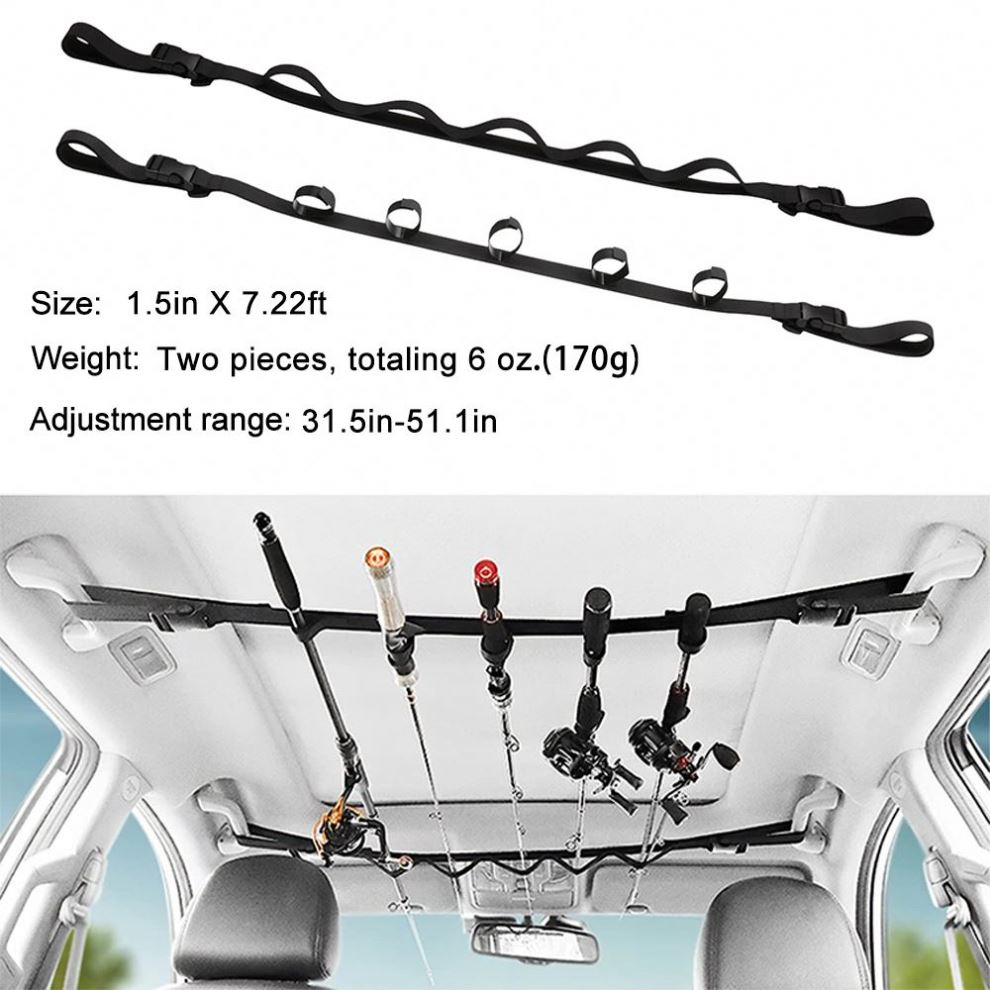 Baiyuheng Hot Sale Fishing Rod Racks Roof Rack Fishing Rod Holders Fishing Rod Roof Rack
