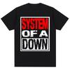 Rock Band System Of A Down Graphic T Shirts Unisex Unisex Vintage Alternative Metal Music Male Tshirts Fashion Cotton Loose T Shirt