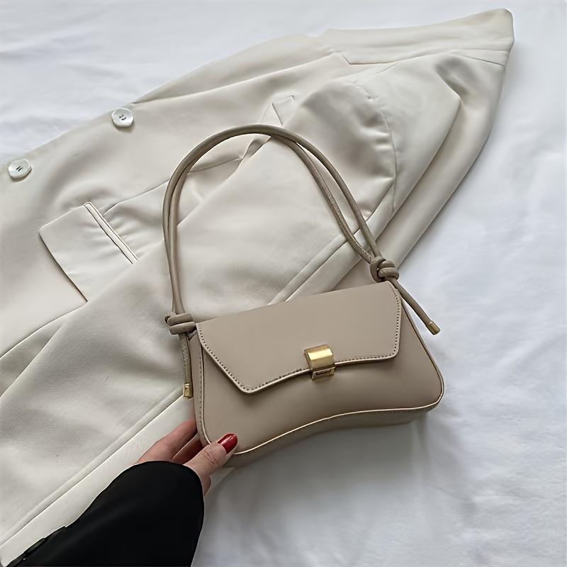 

Vegan Crossbody Bag Lightweight Solid Color Flap Purse Design For Women Teens Ideal For Office College Travel Daily Use