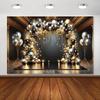 2D banner 1 piece balloon garland glitter holiday party celebration photography props room and living room decorations