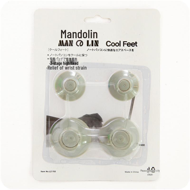 Kaymaz Ayaklı Dizüstü Bilgisayar Soğutucu Ped - Geliştirilmiş Hava Akışı İçin Taşınabilir Stand