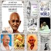 Ghandi Actor Decor Vintage Metal Signs Tin Signs Captain Poster Decor for Bar Pub Club Man Cave Wall Decoration