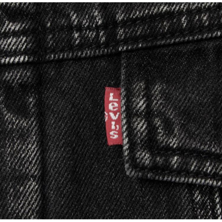 Levis American Vintage Loose Fit Long Sleeve Denim Jacket Men Jackets Black 002HR-0000