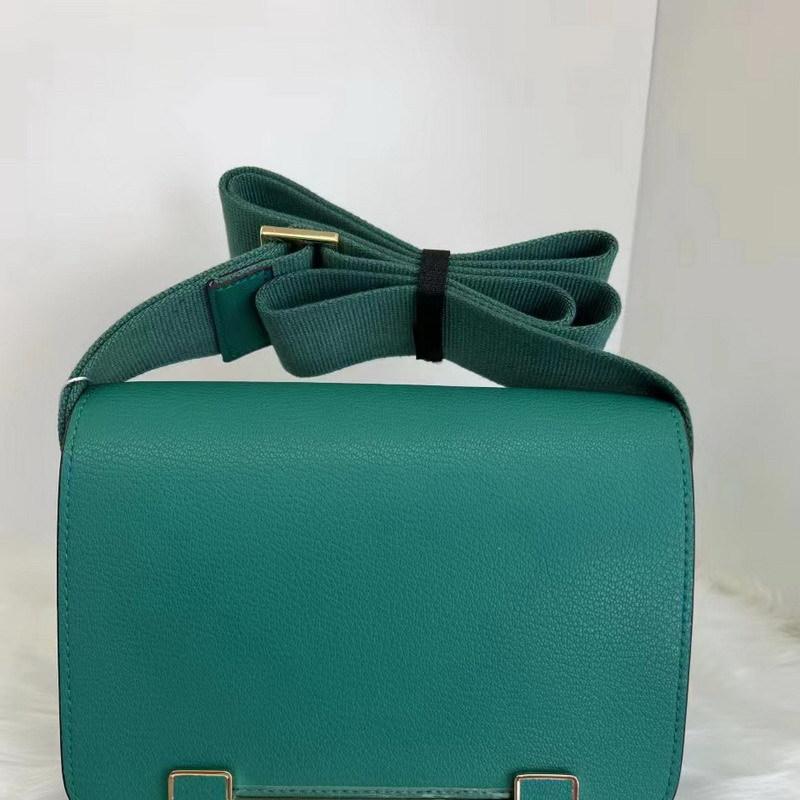 2026 New Leather Women's Bag Worker - Sheepskin Pattern Clogs Bag Women's Light Luxury Fashion High-end Shoulder Crossbody Women's Bag