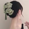 1 Stück Tinte und Tusche Stil Fransen Wolken Garn Haarnadel. Neuer Chinesischer Eleganter Mode Haifisch-Klip. Haarschmuck für den Alltag, Reisen und Partys