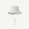 Japanese Style Raw Edge Bucket Hat Women Foldable Vintage Sun Hat UPF 50+ for Autumn Outdoor Travel Minimalist Breathable