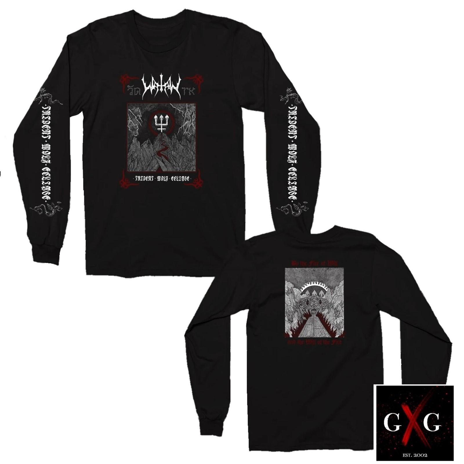 WATAIN cd lgo TRIDENT WOLF ECLIPSE Official L/S SHIRT XL New lawless luciferi S