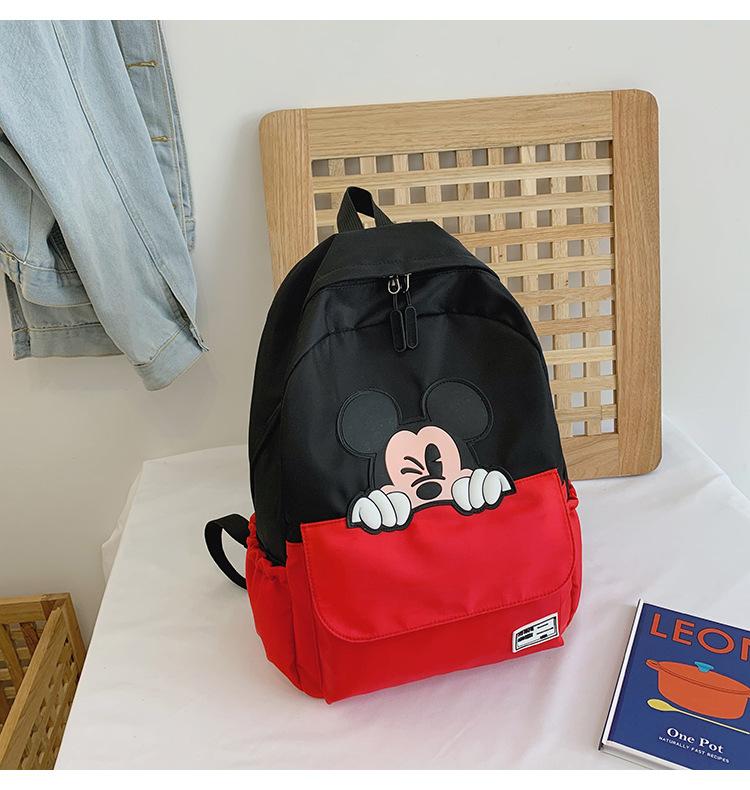 Schoolbag Backpack 1011 New Large-capacity Middle and High School Students High Value College Style Casual Simple Schoolbag Tide