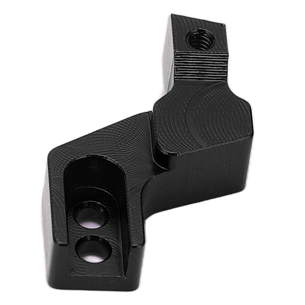 2pcs Front Bumper Mounts Aluminum Alloy Lightweight Front Fixing Seats with Screws Wrench for   SCX24 1Celsius24 RC Car