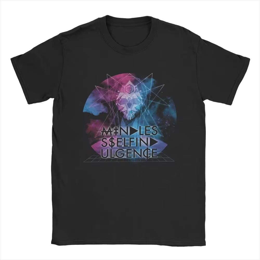 Classic Art Punk Band Msi Mindless Self Indulgence Idol Band Tshirt Cotton Graphic Tee Unisex Unisex Summer Streetwear