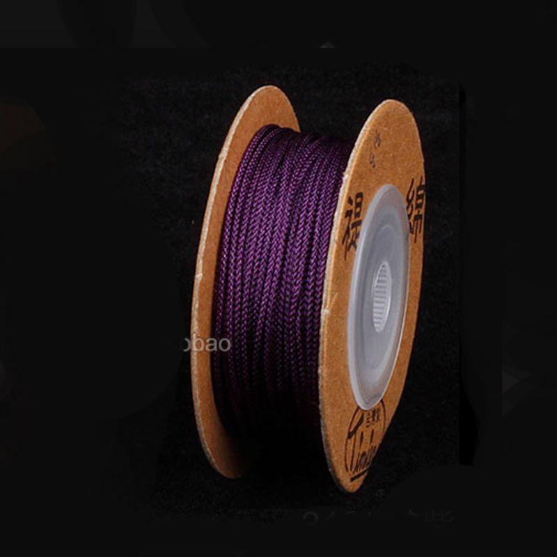 

Hanging String DIY Beaded Wear-Resistant Bracelet and Necklace Dark purple