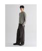 Boucle Dyed Round Knit Khaki