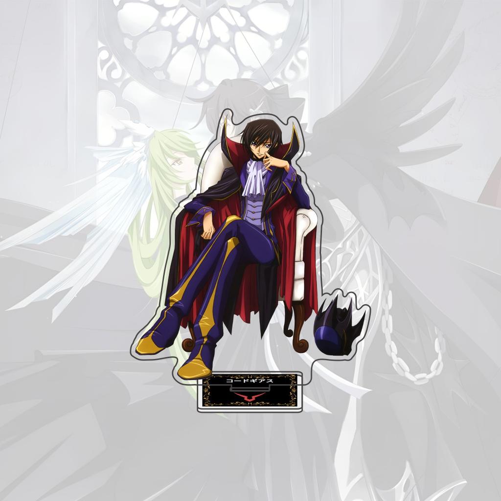 Anime Code Geass: Lelouch of the Rebellion 15 cm acrylic character Lelouch C.C standing model desktop decoration fan gift