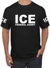 ICE Immigration Police Federal 100%Cotton Unisex Shirt 2026 Summer Abolish ICE O-neck Men's Short Sleeve Cheap Graphics Tshirt