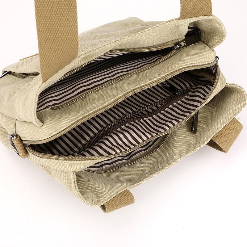 Damen Schultertaschen Umhängetasche Henkel Handtaschen Canvas Damen Freizeit Tragetaschen Bolsa