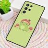 Cute Cartoon Frog Phone Case for Samsung Galaxy note 10 pro S26 Ultra S23 S24 FE S25 S21 S22 PLUS shockproof Cove