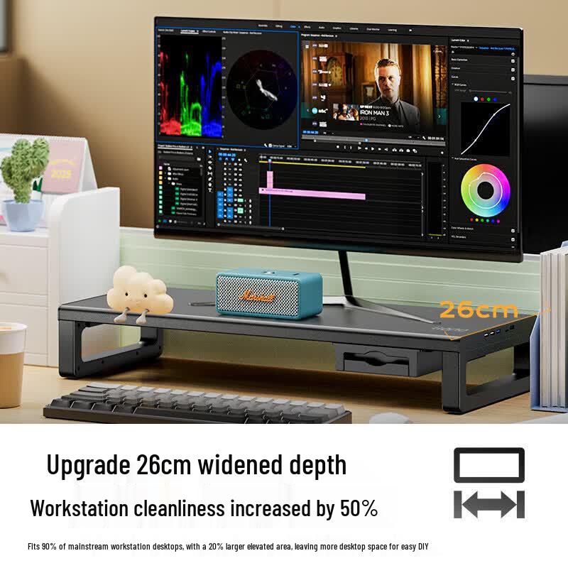 llano Universal Metal Monitor & Laptop Riser