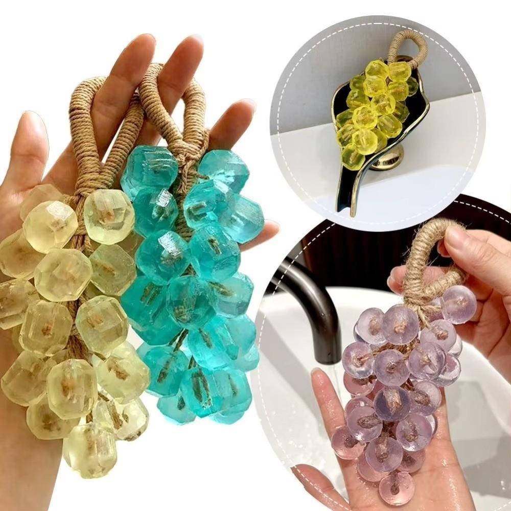 Clear Grape Soap on a Rope DIY Grape Soap New Bath Soaps