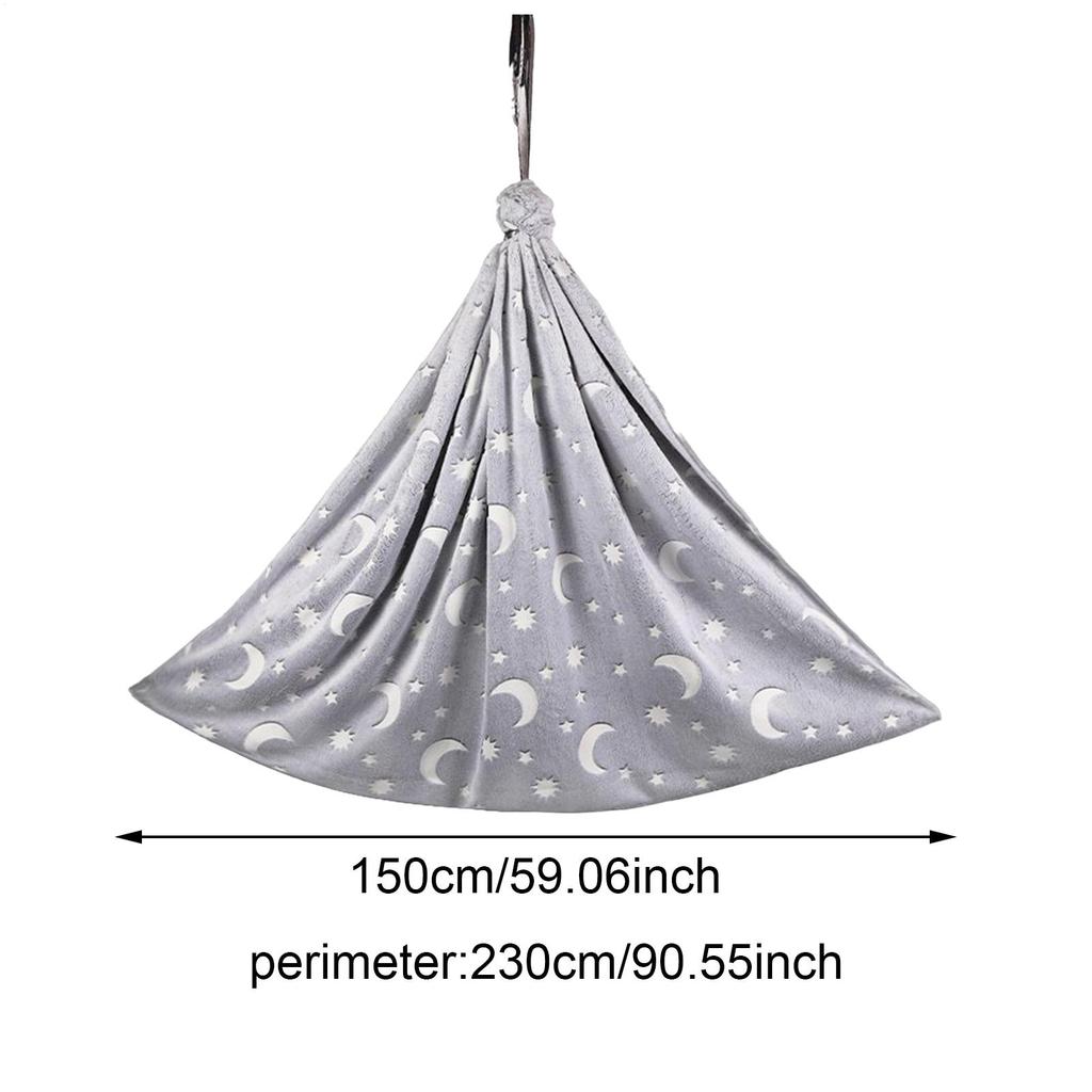 Sensory Swing Swivel Glowing Adjustable Hammock Doorway Children Pod Swing Chair For Interior Outdoor Bedroom Living Room