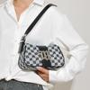 IELGY Underarm Bag High-End Baguette Bag Fashion Casual Portable Shoulder Bag Trendy