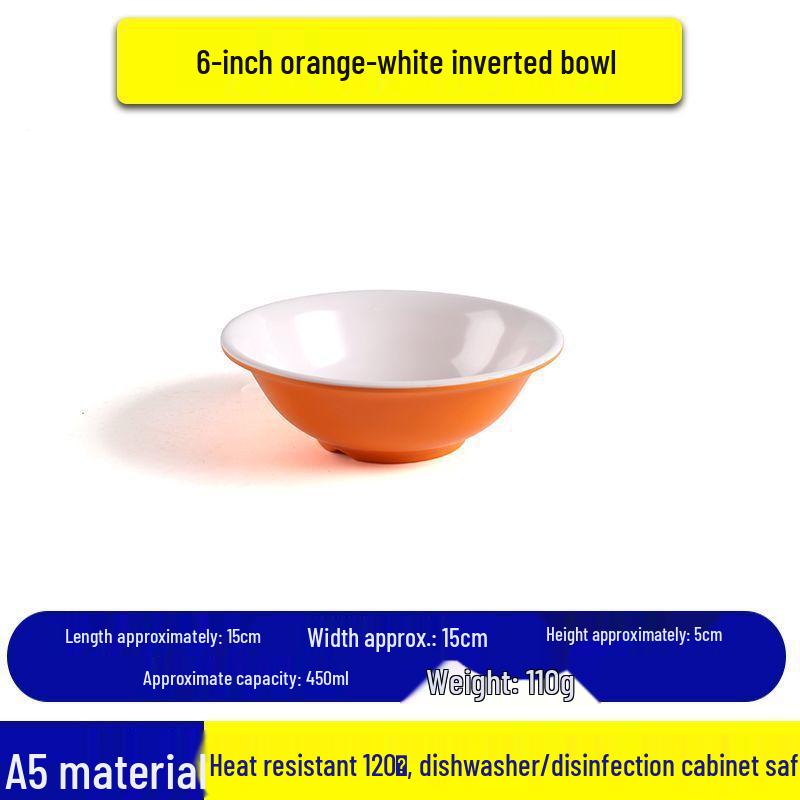 Jijun A5 High-Temperature Melamine Noodle Bowl