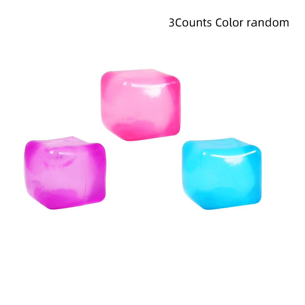 Transparent Square Pinch Music - Sensory Squeezing Toy, Stress Relieving Artifact, Random Color