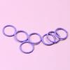 DIY Jewelry Accessories: Colored Baking Paint Embossed Rings (2,000/pack), featuring Round, Open, Single, and Twisted Flower Designs.