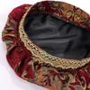 with Feather Medieval Noble Court Hat Antiqued Renaissance Ceremony Dress Hat  Role-Play