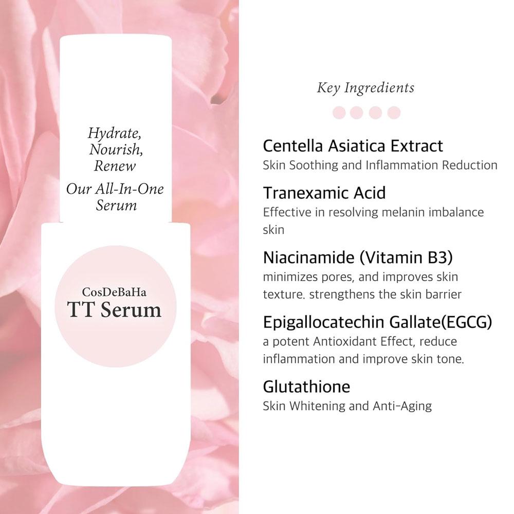 Cos De BAHA TT Tranexamic Acid 10% Serum 30ml