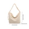 Casual Women's Crossbody Bagith Ruched StrapShoulder Bags Soft and Comfortable Cloud Bag for Various Uses