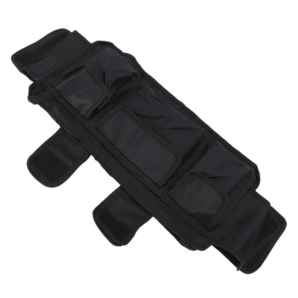 Walker Bag Seniors Foldable Walker Storage Pouch Oxford Cloth Tote with Multi Pockets