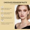 Chocolate Eyeshadow Palette Matte Shimmer Neutral Brown Tones Makeup Palette Highly Pigmented Daily Wear Makeup Cool Tones