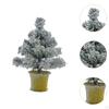 Small Artificial Christmas Tree Xmas Tabletop Ornament for Gardens, Weddings Accessory Holiday Party