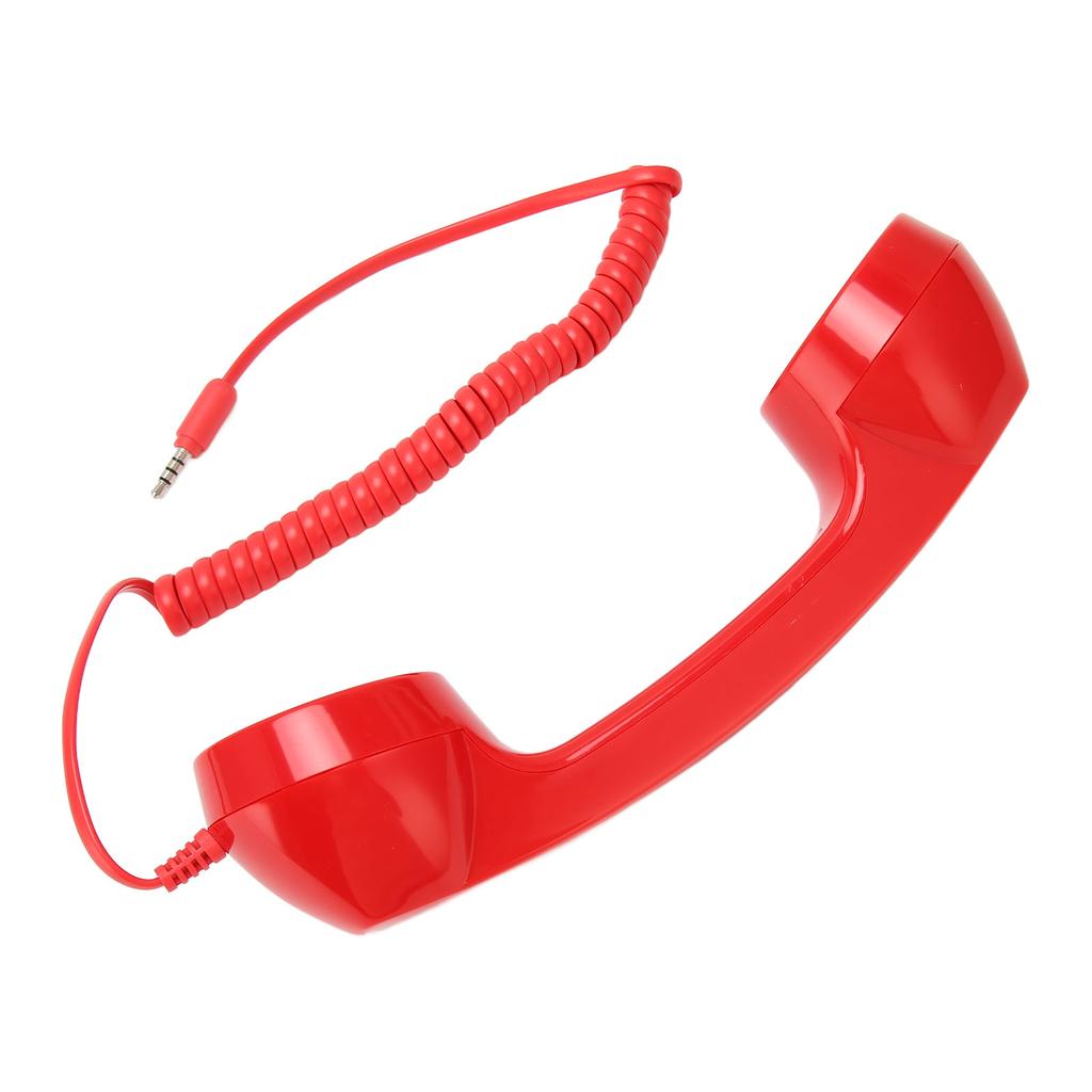 Retro Phone Handset Multifunction Radiation Proof Handheld Cell Phone Receiver for Mobile Phones Computers