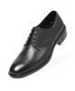 Mellos 5Cm Height-Increasing Movement Derby Shoes Black - Handmade