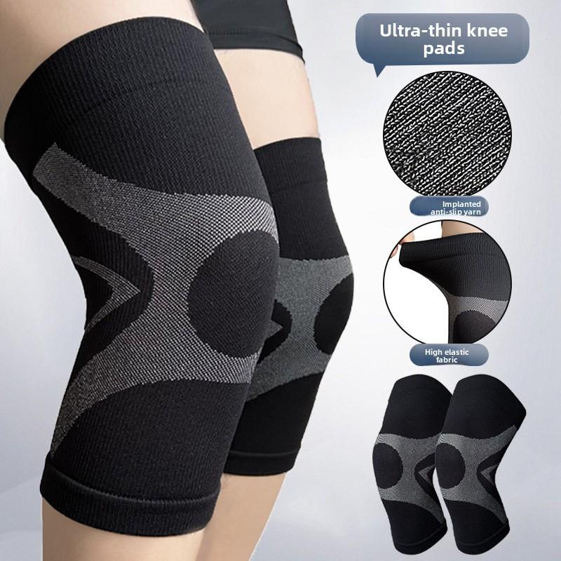 Outdoor Sports Knee Pads Knitted Nylon Men's and Women's Cycling Leg Pads Mountaineering Pressurized Breathable Knee Protection Special Sheath