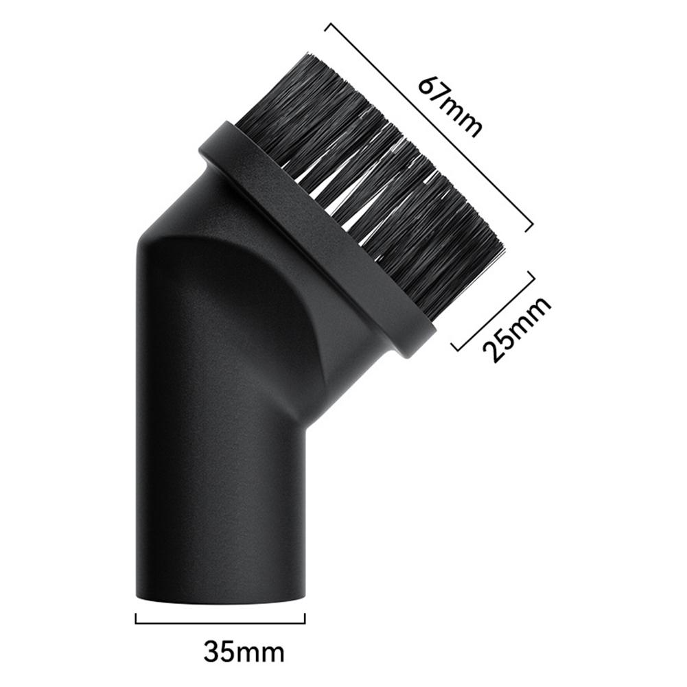 Vacuum Cleaner Suction Brush Universal Round Dusting Brush With Soft Bristle For Bosch GAS For 35mm Connector Home Cleaning Tool