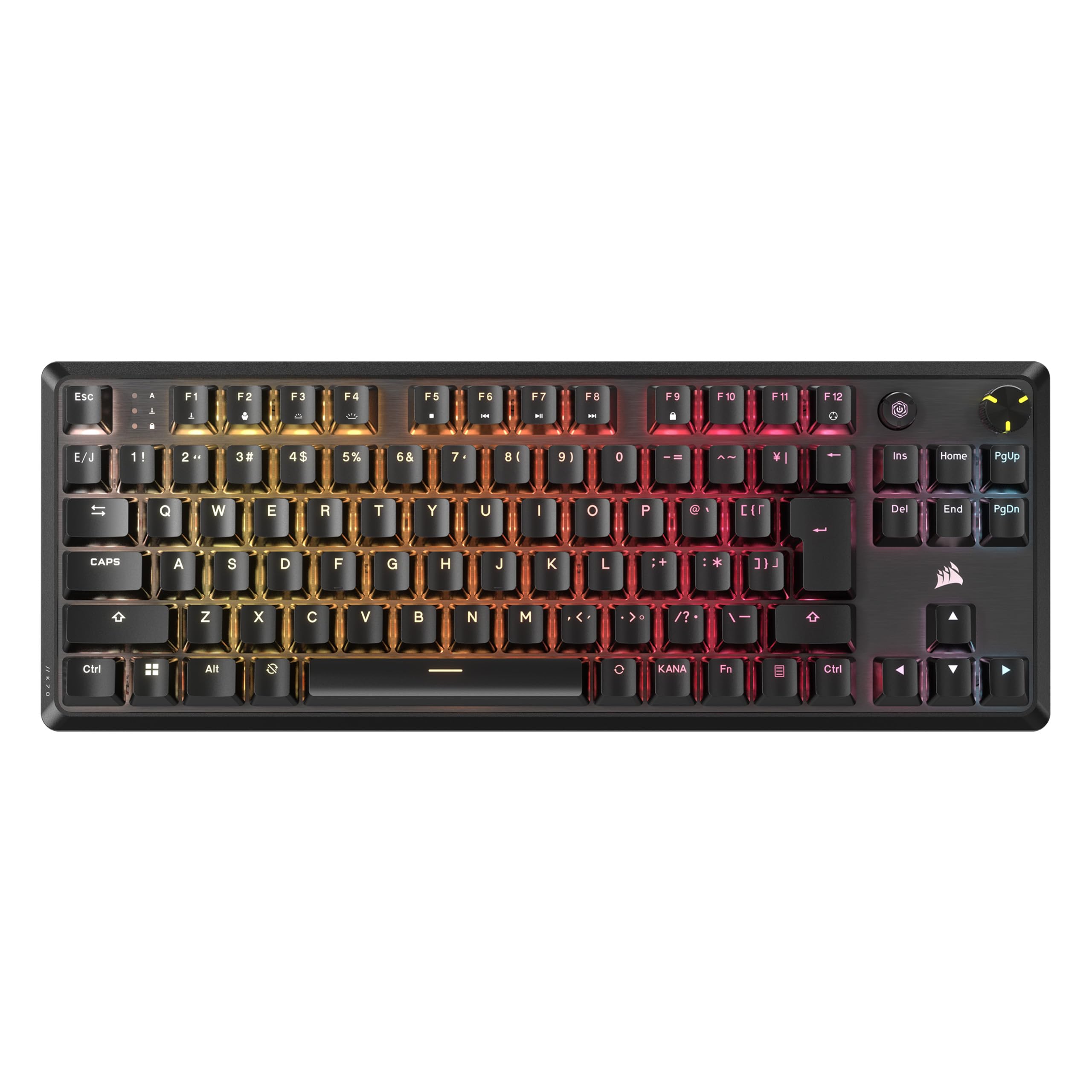 

CORSAIR K70 CORE TKL MLX RED Switch Black Gaming Keyboard Japanese Layout CH-911911E-JP2 чорний