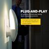 LED Night Light Motion Sensor Wireless Plug in EU 220V Night Lamp for Hallway Pathway EU Plug