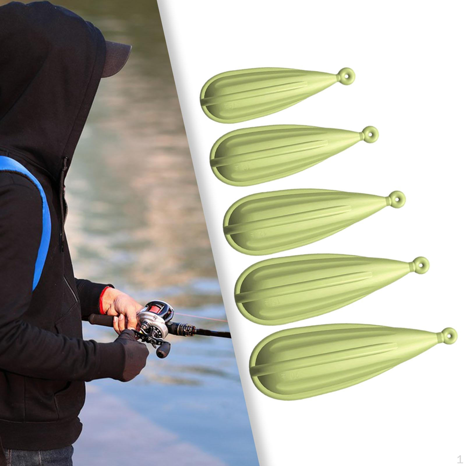 

Вилки для практики рыбалки, накладки на дно для литья для детей, ролики для метания приманок для начинающих Green 5pcs